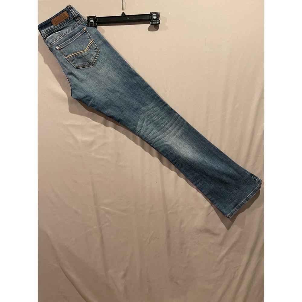 Rock & Roll Denim Boyfriend Womens Bootcut Jeans Western 25x36(actual 34.5) - Picture 6 of 10